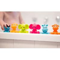 Animales de jungla para baño, edad rec: +6 meses Jungle Fun Friends PLAGYRO, 8 uds