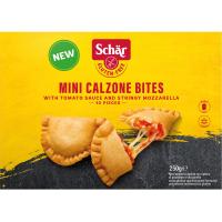 SCHAR glutenik gabeko mini calzone bites, kutxa 250 g