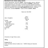 Bocaditos de limón CUÉTARA, paquete 150 g