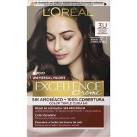 Coloración 3U castaño oscuro EXCELLENCE CREME, caja 1 ud