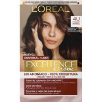 Coloración 4U castaño universal EXCELLENCE CREME, caja 1 ud