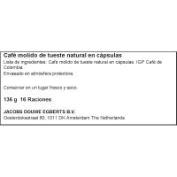 Café Colombia TASSIMO MARCILLA, paquete 16 monidosis