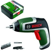 Atornillador Ixo-7, batería 3,6, cargador USB, luz, tiempo carga 3 hrs BOSCH, 1 ud