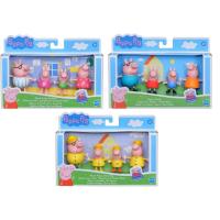 Surtido Peppa y su Familia, pack 4 figuras, edad rec:+3 años PEPPA PIG