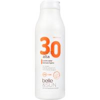 Loción solar FPS30 protección alta BELLE, bote 400 ml