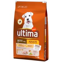 Alimento de pollo para perro mini adulto ULTIMA, saco 7 kg