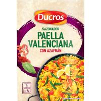Sazonador para paella valenciana DUCROS, caja 9 g Sazonador para paella valenciana DUCROS, caja 9 g