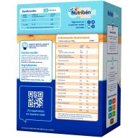 Papilla instantanea 10 cereales NUTRIBEN, caja 600 g