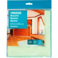 Bayeta microfibra para muebles EROSKI, 1 ud