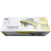 Bolsa de congelación doble zip FAMI, caja 50 uds