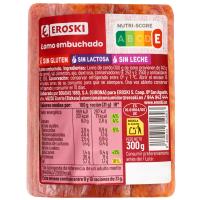 Taco de lomo EROSKI, taco 300 g