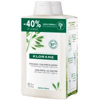 Champú de avena KLORANE, pack 2x400 ml
