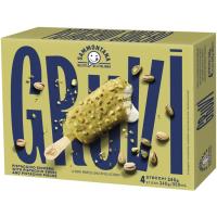 Helado pistaccio GRUVI, caja 4x60 g