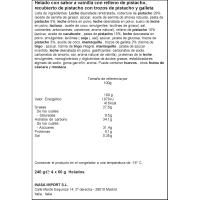 Helado pistaccio GRUVI, caja 4x60 g