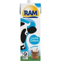 Leche entera RAM, brik 1 litro