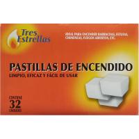 Pastilla de encendido TRES ESTRELLAS, caja Pastilla de encendido TRES ESTRELLAS, caja