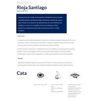 Vino Tinto Crianza DOC Rioja Santiago M CONCORDIA, botella 75 cl