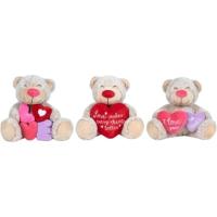FAMOSA Softies Lovely Bear peluxezko hartza, 37 cm, adin gomendatua: +0 hilabete