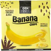 Chips de banana GENUINE SNACK, bolsa 45 g