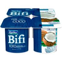 Bifi con coco KAIKU, pack 4x125 g