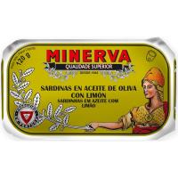 Sardinas al limón MINERVA, lata 120 g