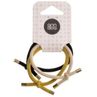 Gomas anchas con remaches metal ANNABA, pack 3 uds