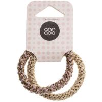Coleteros trenzados colores mujer ANNABA, pack 2 uds