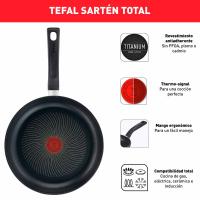 Sartén de alumínio Non Stick, antiadherencia total, apta para todo tipo de cocinas TEFAL, Ø30 cm