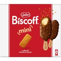 Mini helado de galleta de chocolate leche LOTUS, caja 276 g