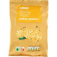 Mini tortita de maíz sabor queso EROSKI, bolsa 75 g Mini tortita de maíz sabor queso EROSKI, bolsa 75 g