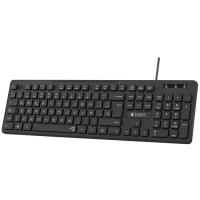Teclado negro con cable USB, Business Slim SUBBLIM