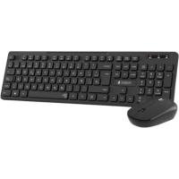 Teclado y ratón negro inalámbrico, Business Slim SUBBLIM