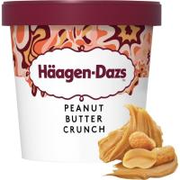 Helado peanut butter crunch HAAGEN DAZS, tarrina 460 ml