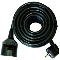Prolongador negro de 5 metros SILVER ELECTRONICS, 1 ud