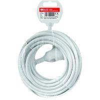 Prolongador blanco de 2 metros SILVER ELECTRONICS, 1 ud