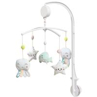 Carrusel musical 5 muñecos ballena verde, favorece el descanso del bebé INTERBABY