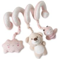 Espiral de actividades osito rosa para silla de paseo INTERBABY Espiral de actividades osito rosa para silla de paseo INTERBABY