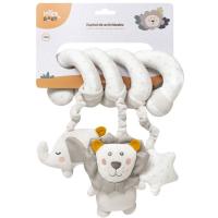 Espiral de actividades león gris para silla de paseo INTERBABY