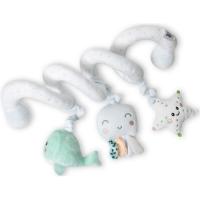 Espiral de actividades pulpo gris para silla de paseo INTERBABY