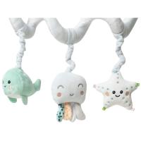 Espiral de actividades pulpo gris para silla de paseo INTERBABY