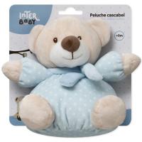 INTERBABY txintxirrin peluxea hartzatxo urdina, estraleuna