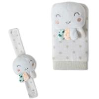 Sonajero manos y pies pulpo, activa el desarrollo visual y auditivo INTERBABY