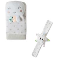 Sonajero manos y pies pulpo, activa el desarrollo visual y auditivo INTERBABY