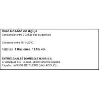 Vino Rosado de aguja PEÑASCAL, pack lata 4x25 cl