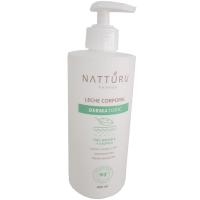 Leche corporal pieles sensibles NATTÚRU, dosificador 400 ml