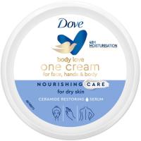Crema nutritiva para todo el cuerpo DOVE BODY LOVE, tarro 250 ml Crema nutritiva para todo el cuerpo DOVE BODY LOVE, tarro 250 ml