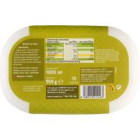 Sorbete de limón EROSKI, tarrina 1 litro