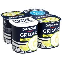 Yogur griego sabor lima/limón DANONE, pack 4x110 g