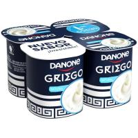 Yogur griego natural DANONE, pack 4x110 g