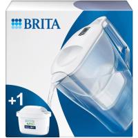 Jarra filtrante de agua Aluna blanca con 1 filtro Maxtra Pro BRITA Jarra filtrante de agua Aluna blanca con 1 filtro Maxtra Pro BRITA